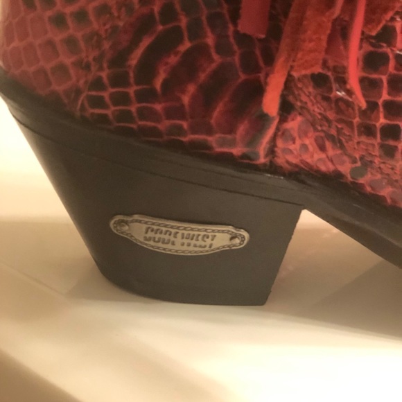Ruby Cowboy Boots🌶 - Picture 4 of 7